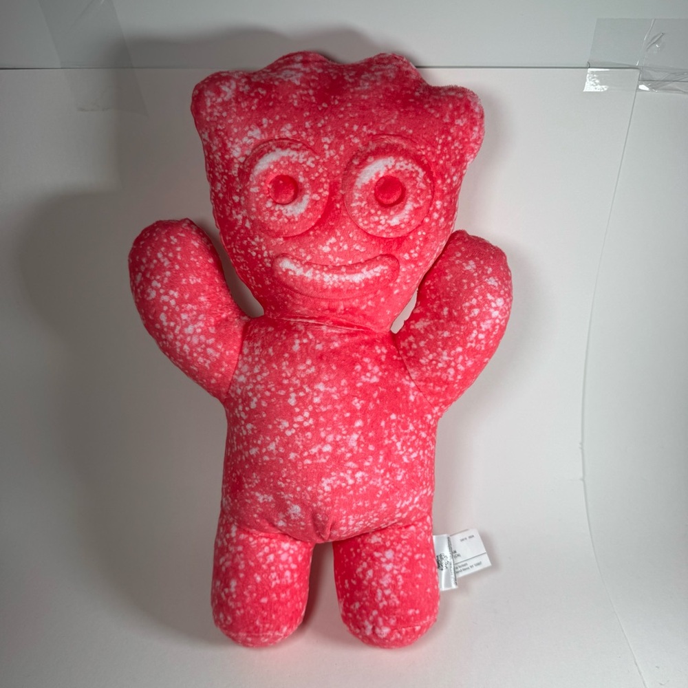 Iscream Sour Patch Kids Candy Plush Pink 16" 2020 The Mines Press Stuffed